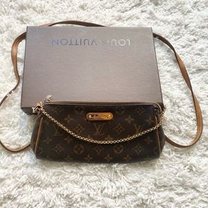Authentic Louis Vuitton Eva clutch